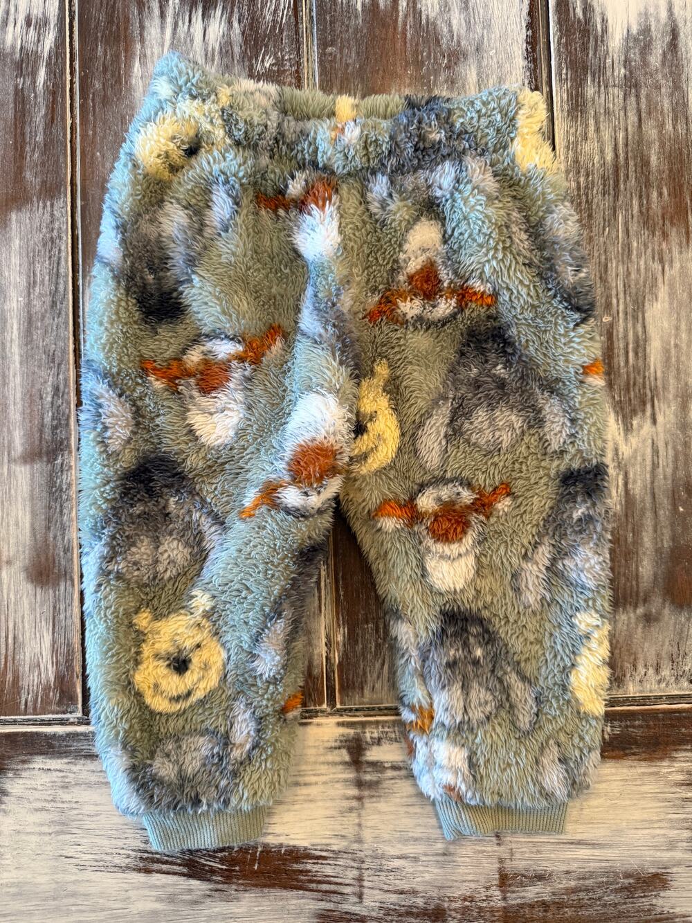 Disney Baby Winnie the Pooh Characters Fluffy Pants Size 12 Months